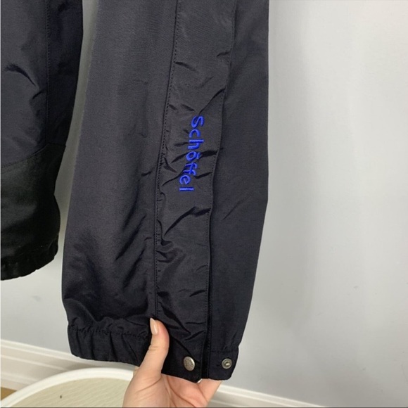 Schoffel Womens Snow Pant 14 Black Elastic Waist Snowboard Ski Yellowstone Pants - Picture 3 of 6